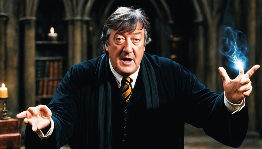 Stephen Fry as narrator